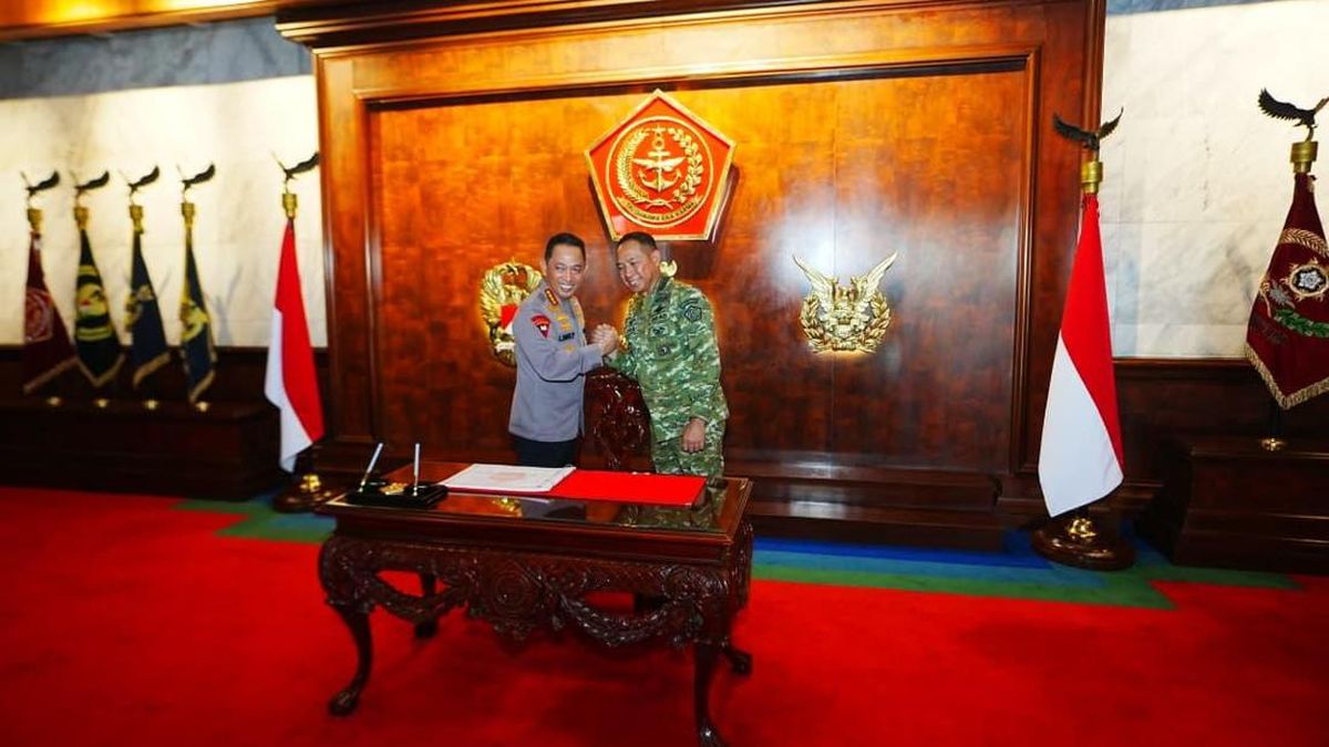 TNI Headquarters: Meeting Between Commander and Police Chief Unrelated to Current Issues