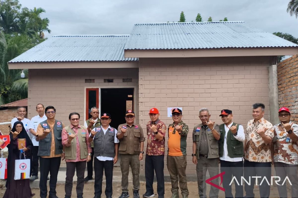BNPB Introduces Model Permanent Housing for Flood Survivors in West Sumatra