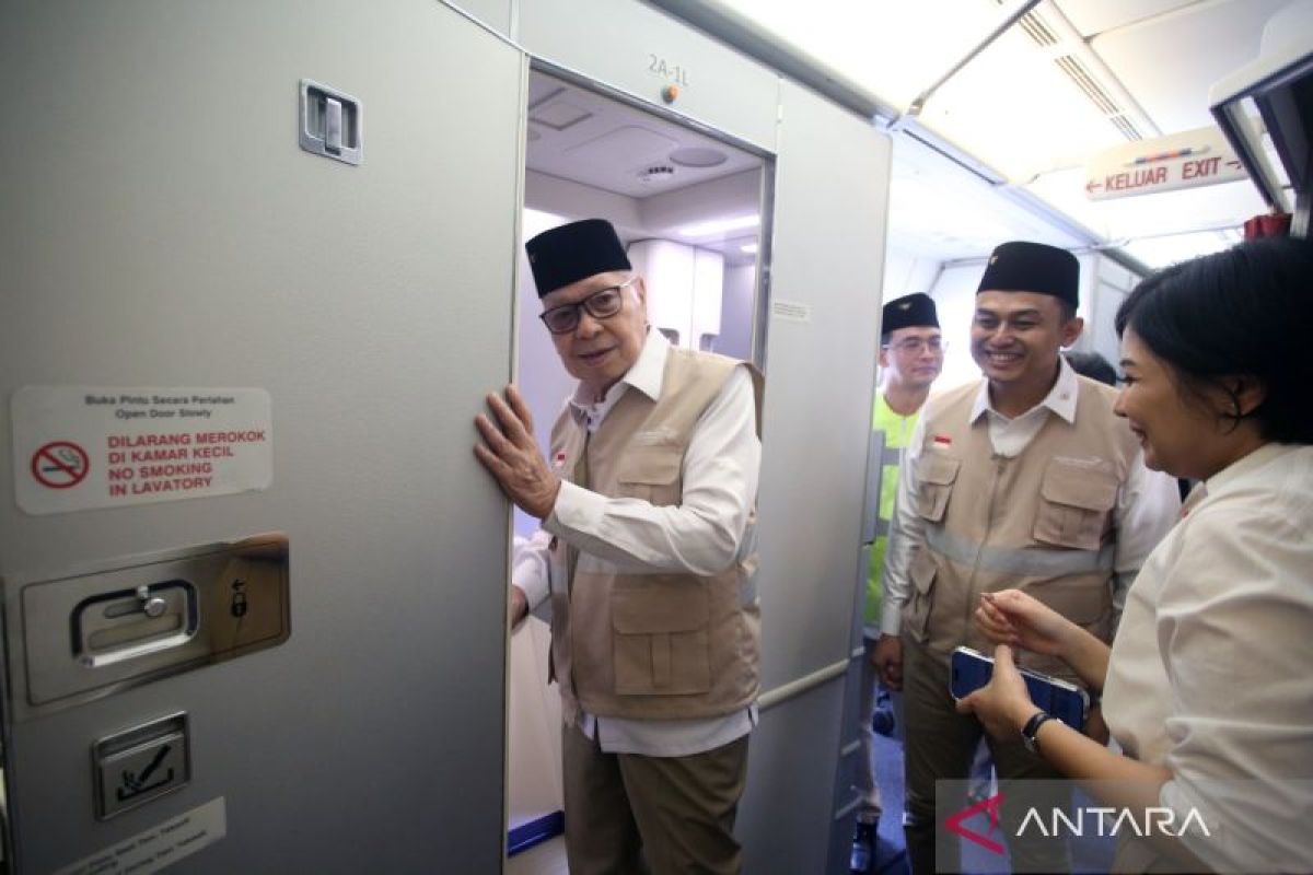 Garuda Indonesia serves 102,705 Hajj pilgrims with 94.3 percent on-time performance