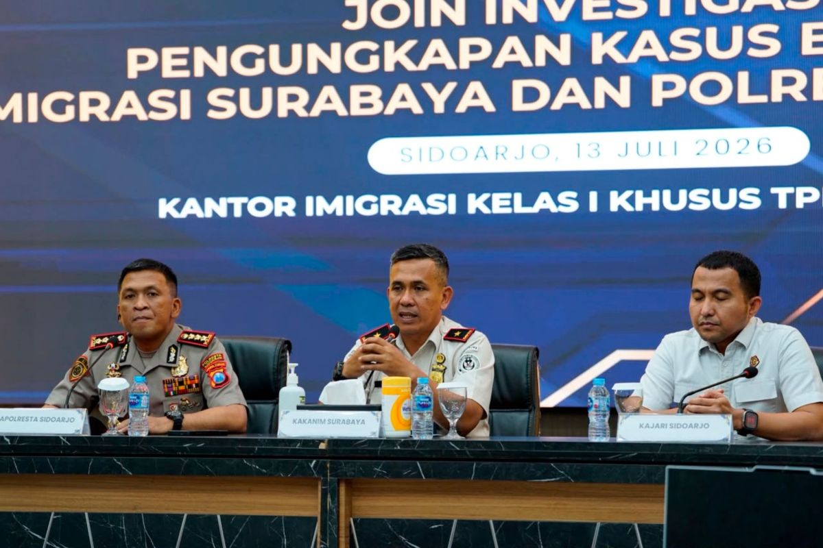 Surabaya Immigration Detains 15 Foreign Nationals Over Suspected Permit Violations