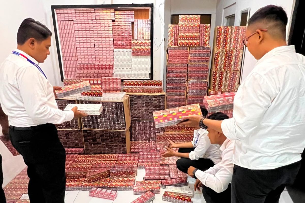 NTT Police Uncover Alleged Illegal Cigarette Circulation in Four Regencies