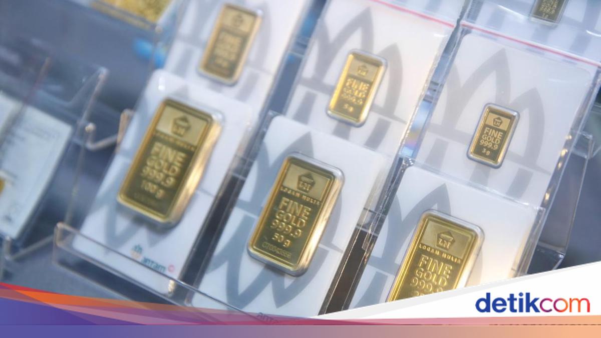 Antam Gold Price Falls Again Today