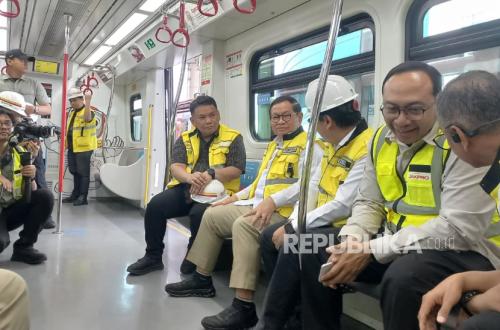 LRT Jakarta Phase 1B Trial: Pramono Says President to Inaugurate Next Month