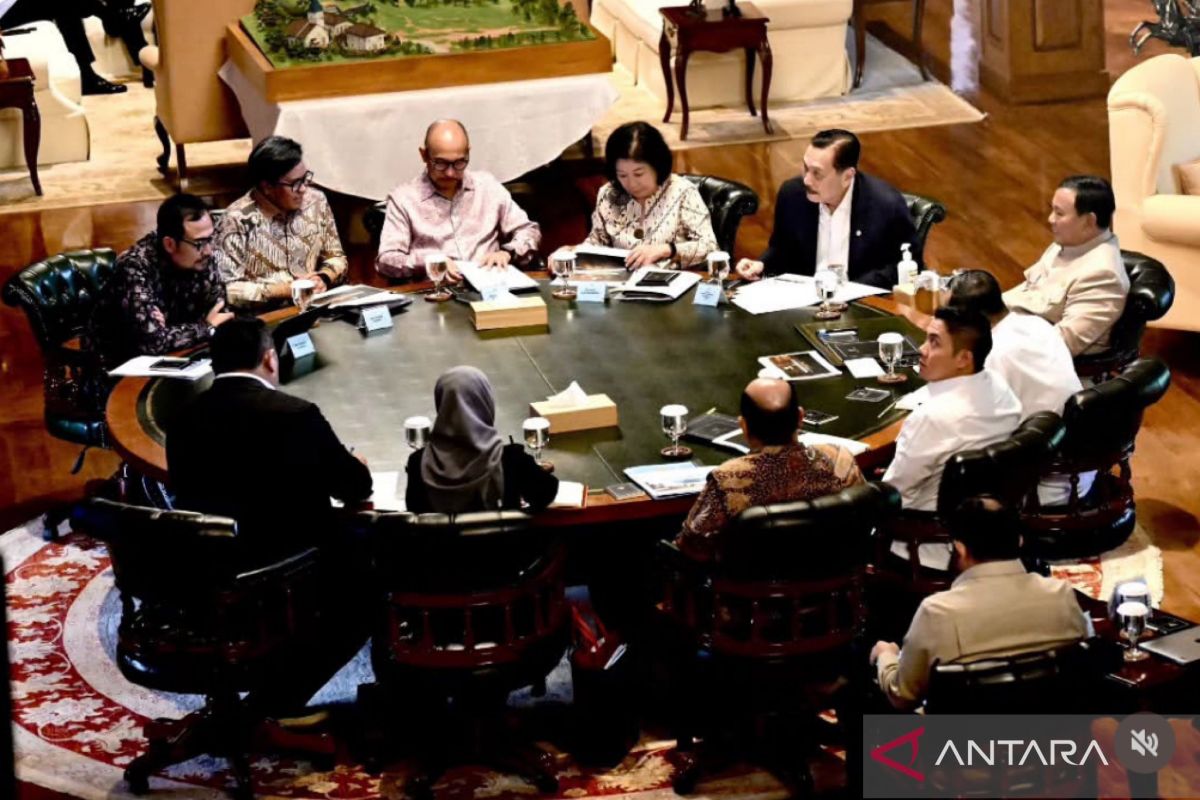 DEN Reports on Economic Conditions and GovTech Development to Prabowo