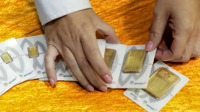 Antam Gold Bullion Price Rises Again, Reversing Two-Day Slump