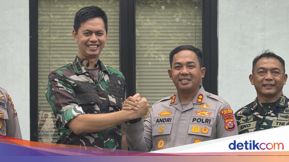 Serang Police Chief Meets Military Commander, Reaffirms Commitment to Public Order