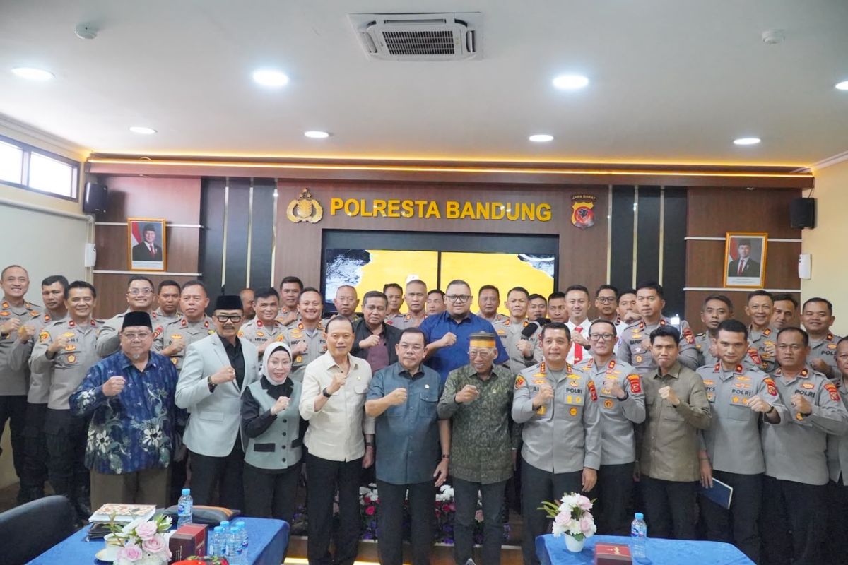 DPR Ethics Council Strengthens Coordination with Bandung Police on Law Enforcement and Ethics Oversight