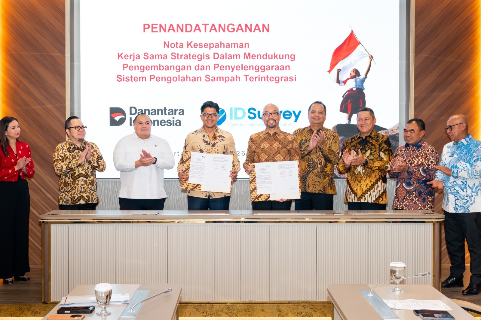 IDSurvey dan Danantara Investment Management Jalin Kerja Sama Strategis Dukung Pengelolaan Sampah Terintegrasi