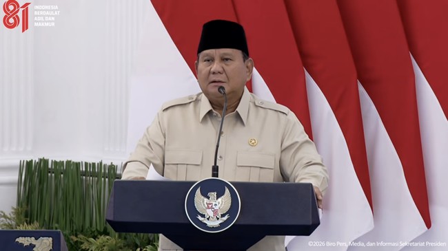 World in Turmoil, Prabowo Grateful: Our Region is at Peace
