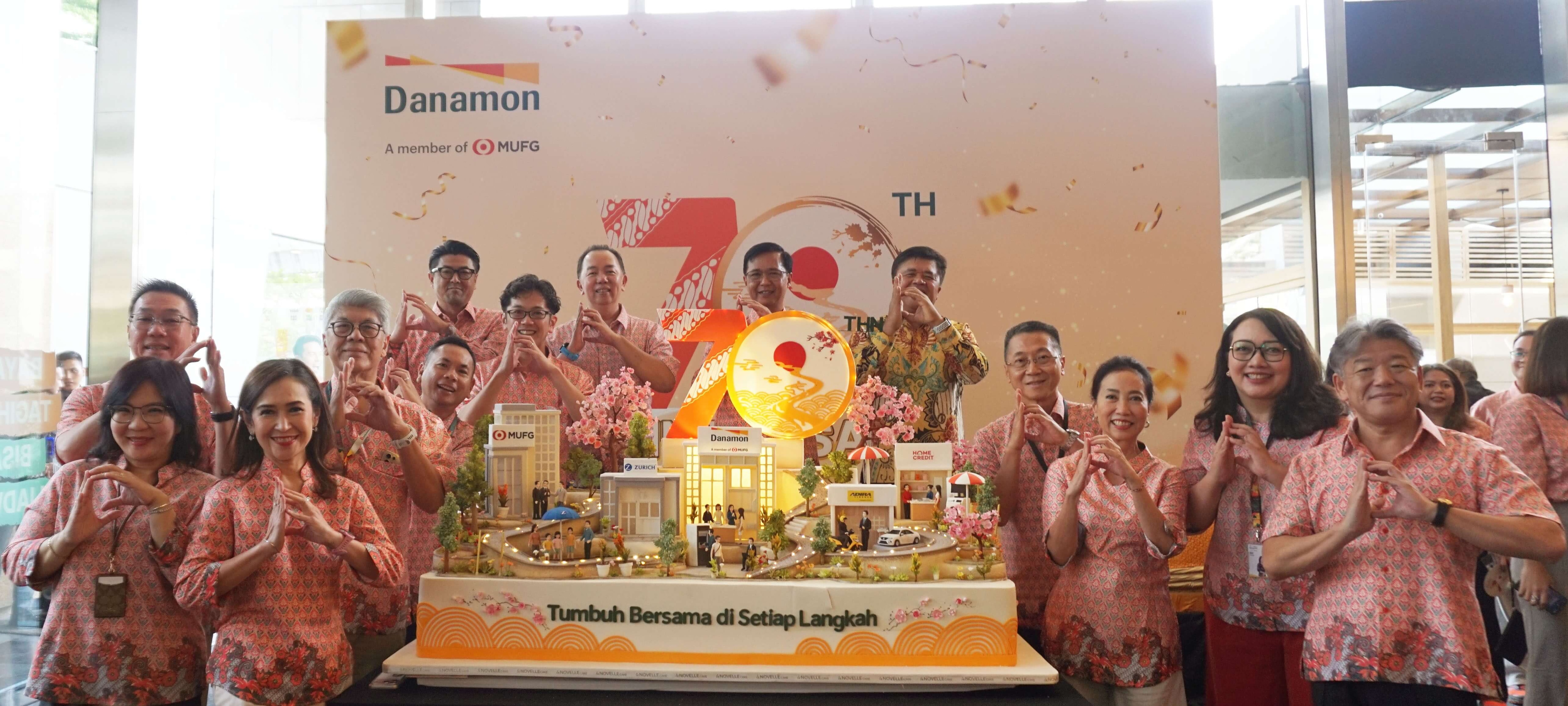 Danamon Celebrates 70th Anniversary, Committed to Accompanying Customers Across Generations