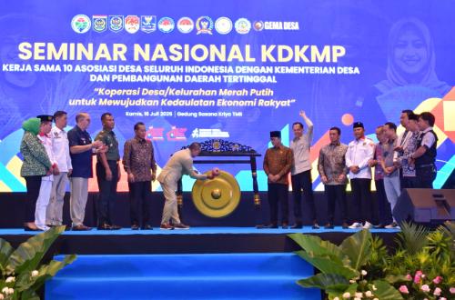 Coordinating Minister for Food: All Social Assistance and Agricultural Equipment to Be Channelled Through 'Red and White' Village Cooperatives
