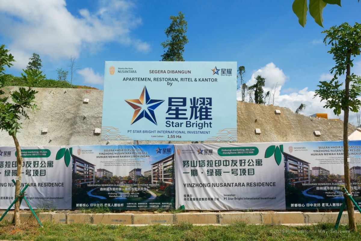 Chinese Investor Begins Construction of Apartment and Office Project in IKN