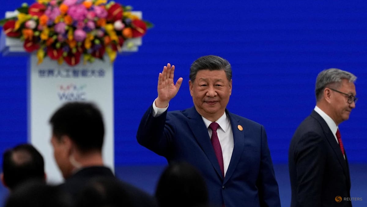 China's Xi calls for international cooperation on AI, says it must remain 'under human control'