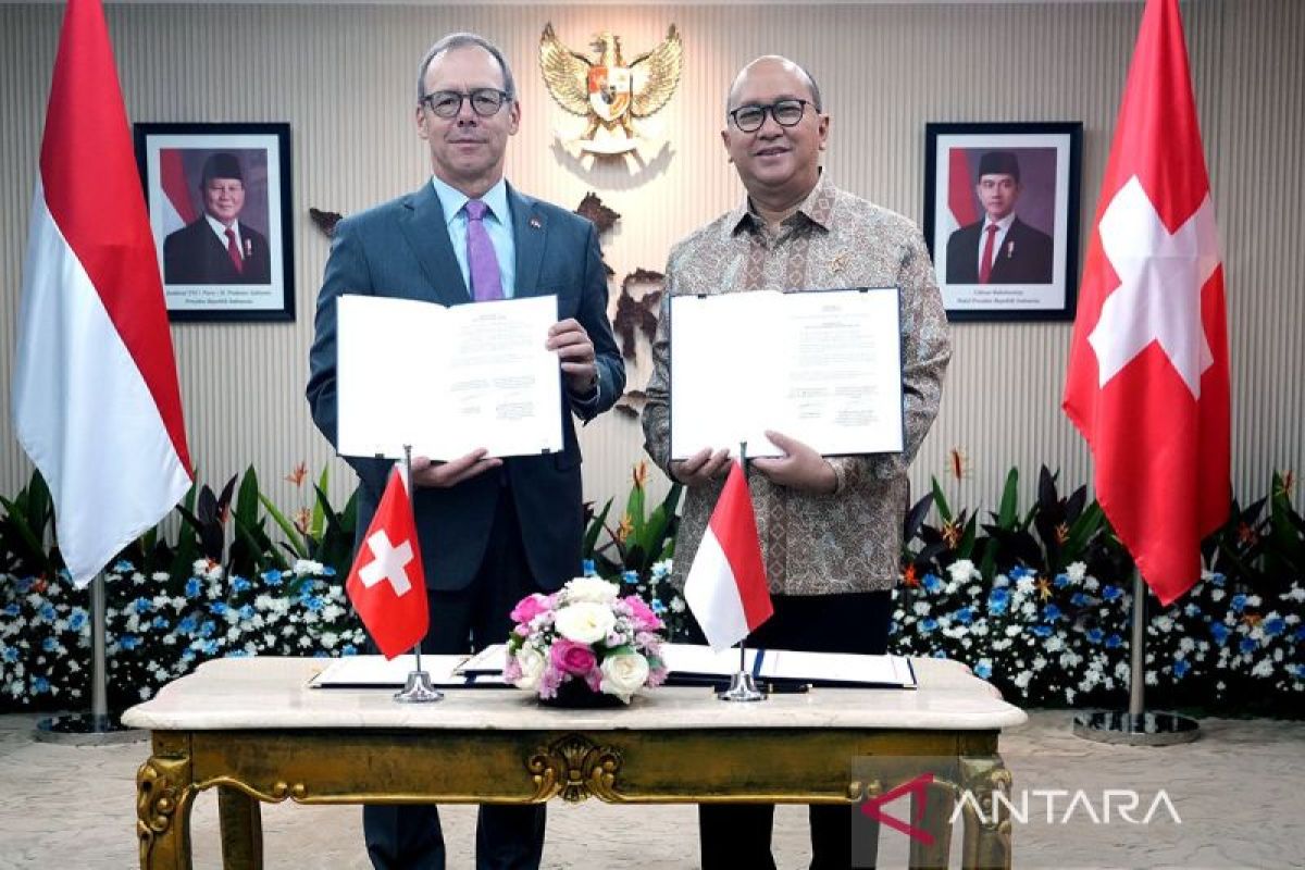 Indonesia, Switzerland sign minerals MoU to boost investment