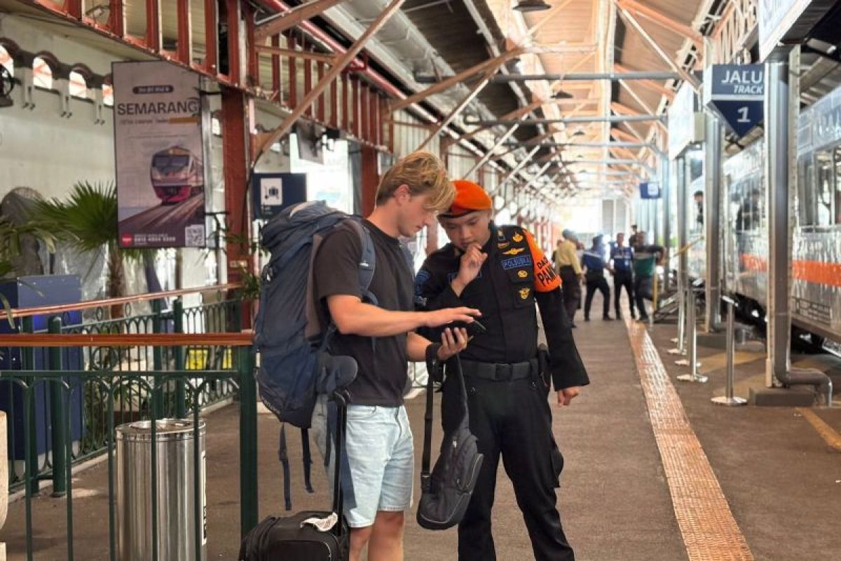 Foreign Tourist Visits by Train in Semarang's Operational Area 4 Continue Positive Trend