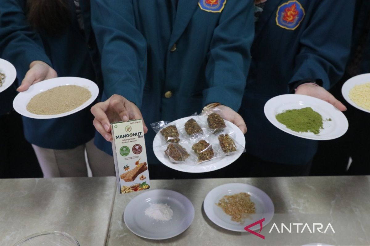 Ubaya Students Create Healthy Snack from Mango Leaves and Peanut Skins
