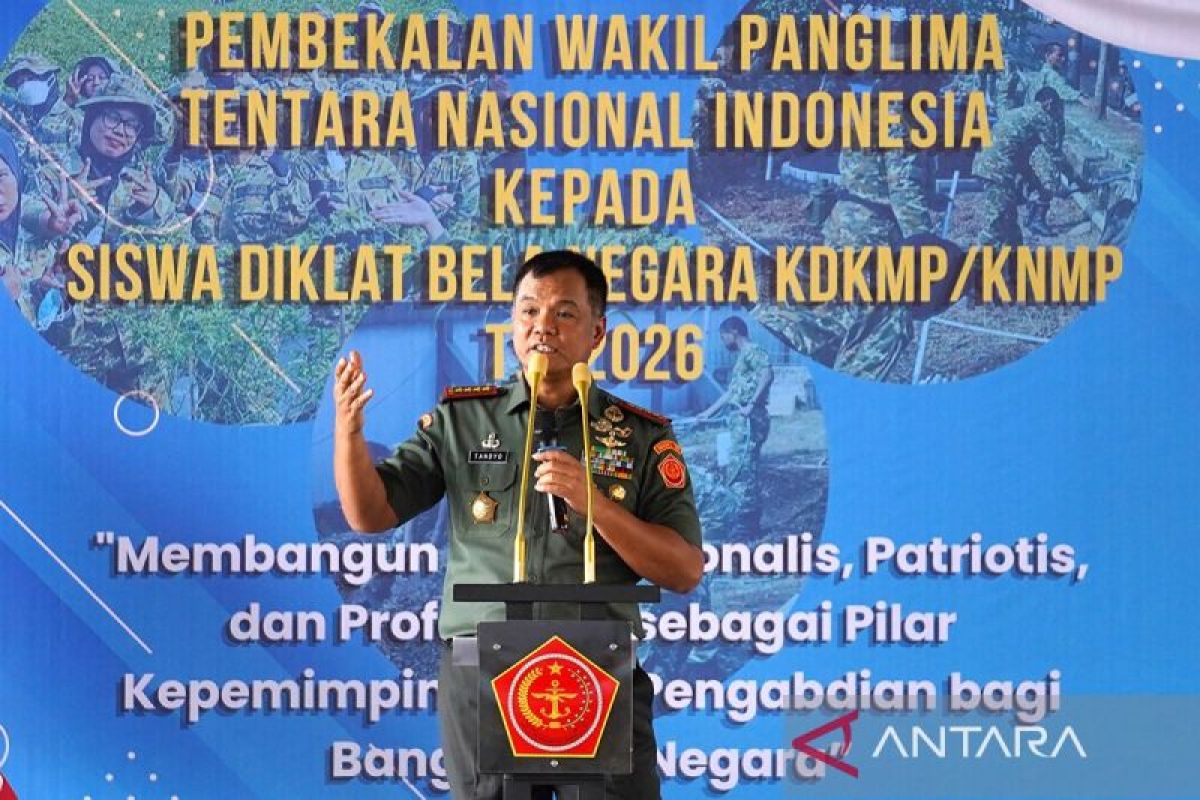 Deputy TNI Commander Motivates Prospective Red and White Cooperative Managers