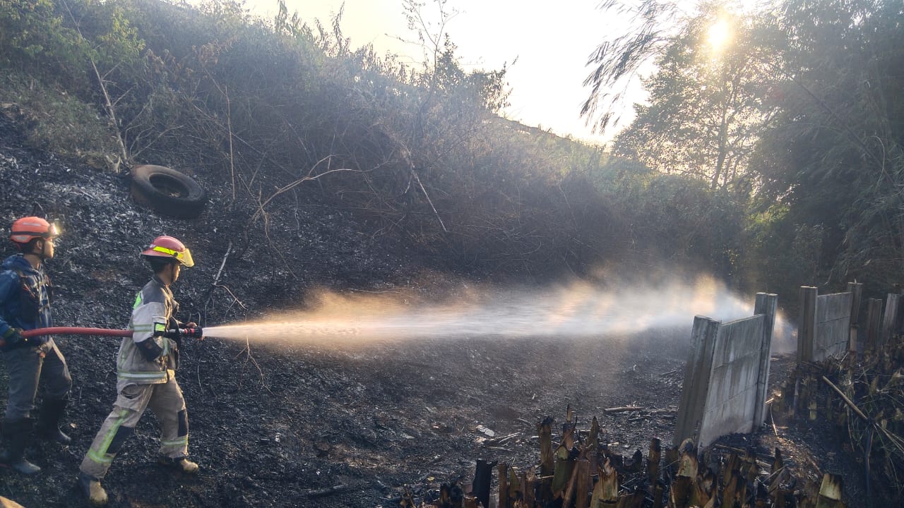 Land Fires Increase, Purwakarta Fire Department Faces Fleet Damage and Water Crisis
