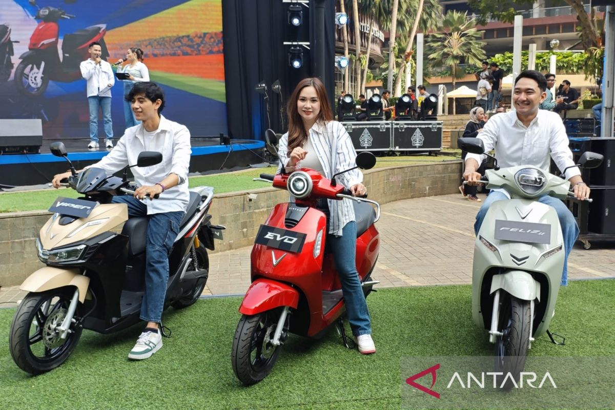 VinFast launches three electric motorcycle models starting from Rp17.5 million