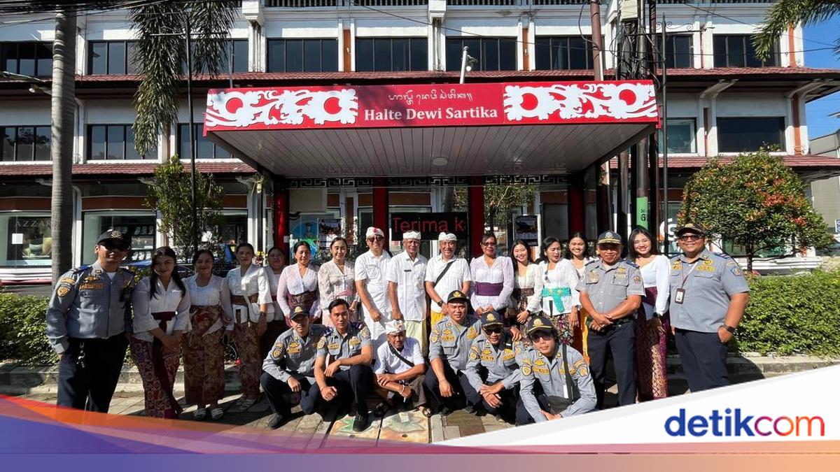 Two New Trans Metro Dewata Bus Stops Open on Jalan Thamrin and Dewi Sartika