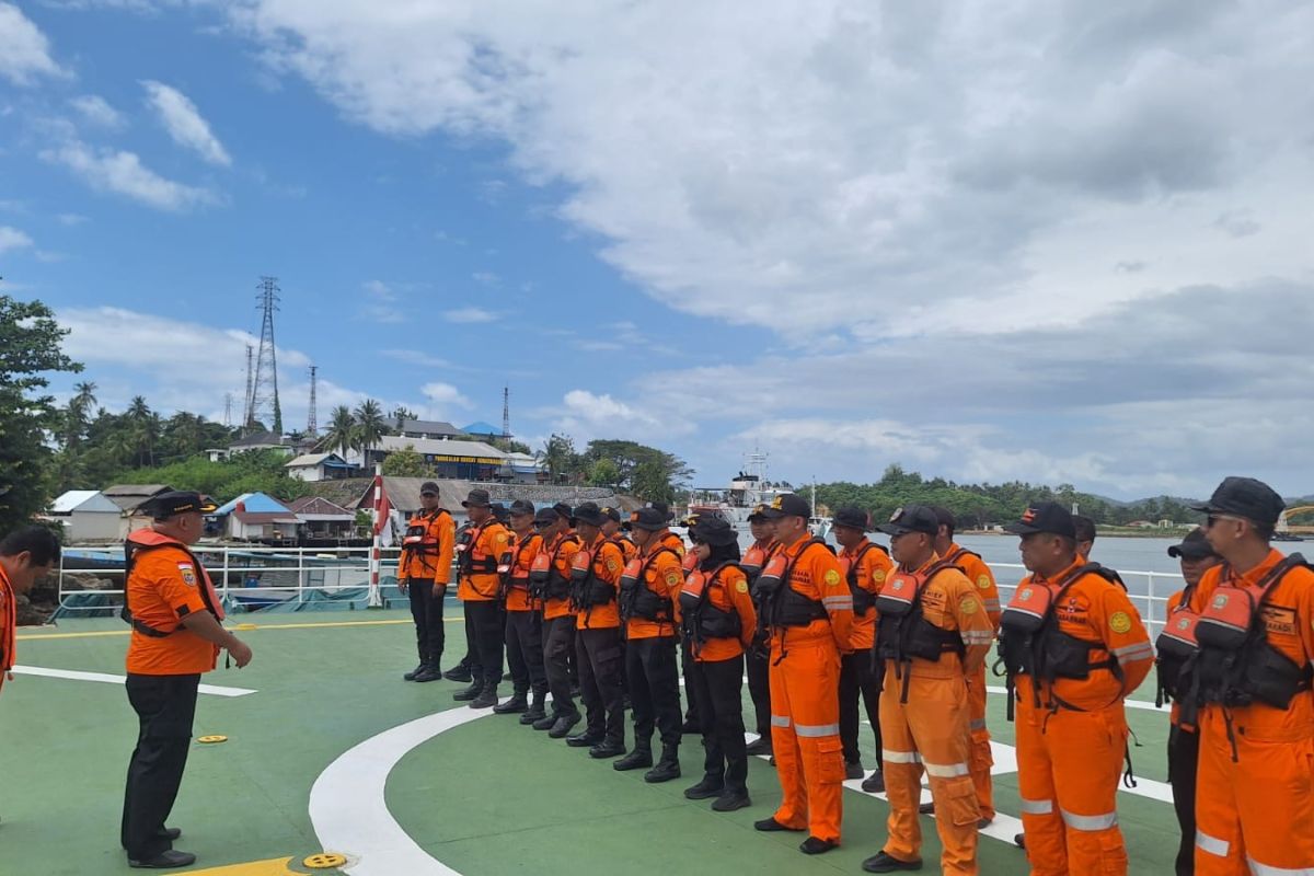 Kendari SAR deploys 28 personnel to assist search for sunken vessel off Selayar