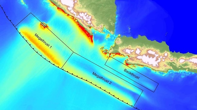 Warning: Entire Southern Coast of Java Lies Within Active Megathrust Subduction Zone
