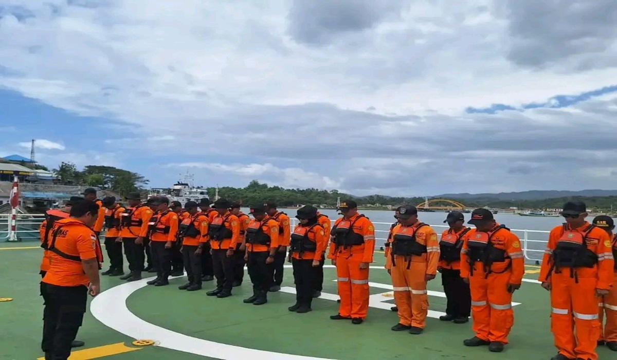 Basarnas Kendari Deploys KN SAR Pacitan in Search for KM Nurul Salsa Victims