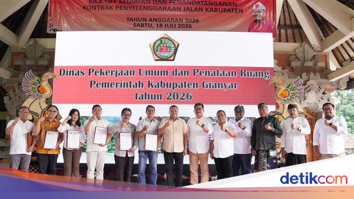 Gianyar Regency Targets All District Roads to Be Smooth Within Three Years