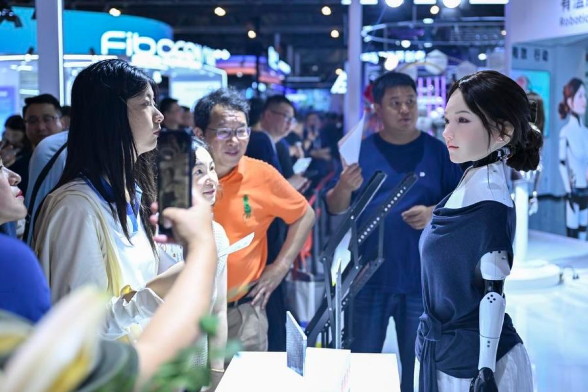 Various robots showcased at World AI Conference 2026 in Shanghai