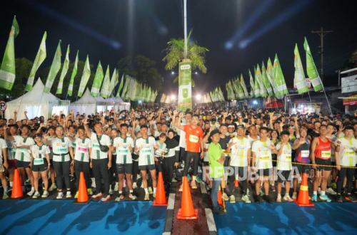 Riau Bhayangkara Run 2026 Promotes Forest Fire Prevention Movement, Attracts 15,080 Runners
