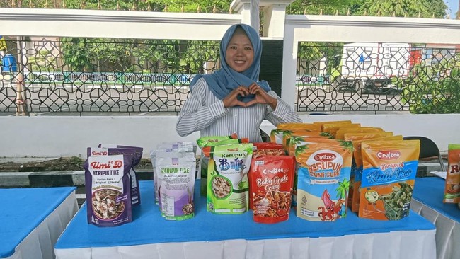 BRI Peduli Helps Former Migrant Worker Develop Seafood Processing Business