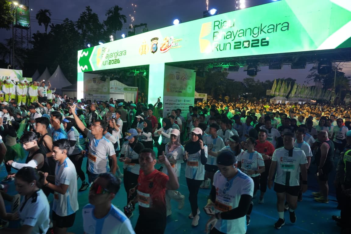 15,080 Runners Join Riau Bhayangkara Run 2026 to Promote Forest Fire Prevention