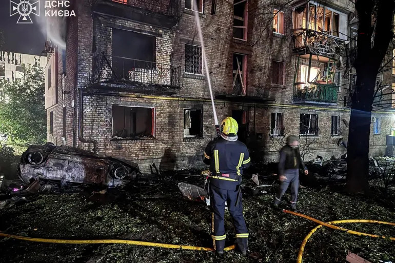 Russia Launches Largest Ballistic Missile Attack on Kyiv Since War Began