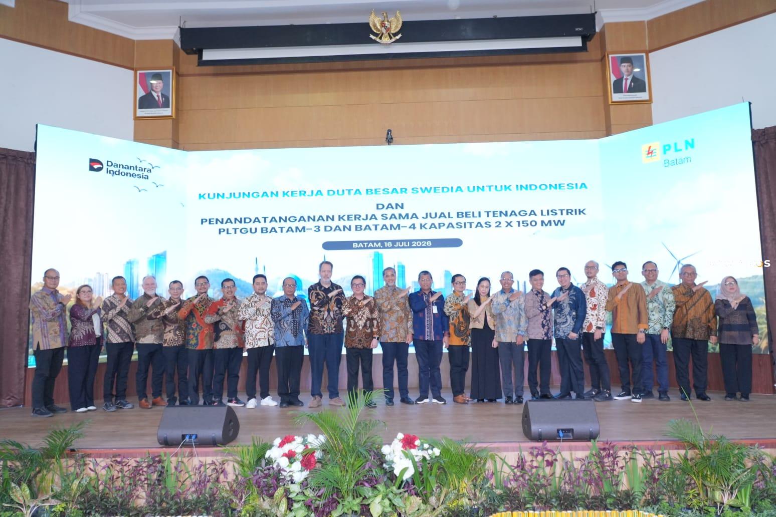 Sweden Strengthens Power Supply for Strategic Investment in Batam