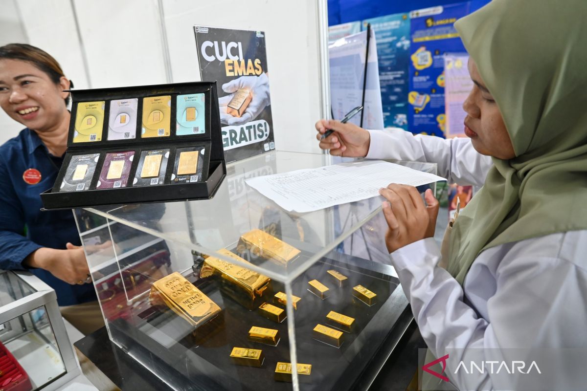 Gold Prices for Galeri24, Antam, and UBS at Pegadaian on Monday