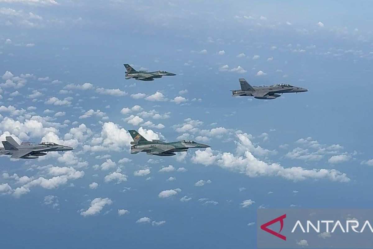 Indonesian and Malaysian Air Forces Conduct Joint Border Patrol