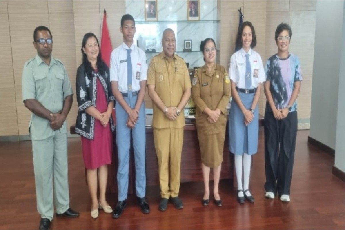 Papua Provincial Government Appoints National Paskibraka Representatives as Ambassadors of Nationalism