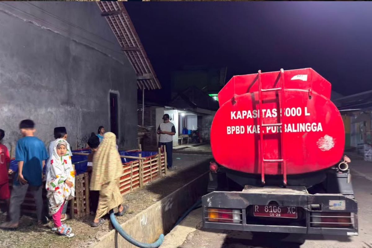 Drought hits 10 villages across six districts in Purbalingga