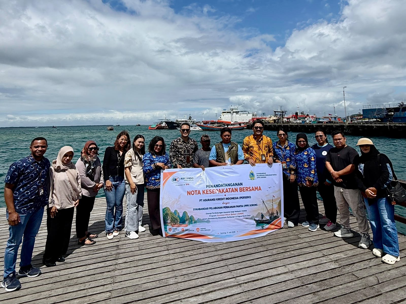 Askrindo Expands Insurance Access to Protect Sorong's Growing Fisheries Sector
