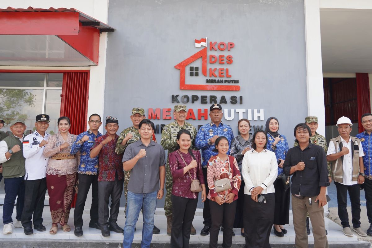 Pangdam XXI/RI Applauds 100% Completion of Red and White Village Cooperatives in Lampung