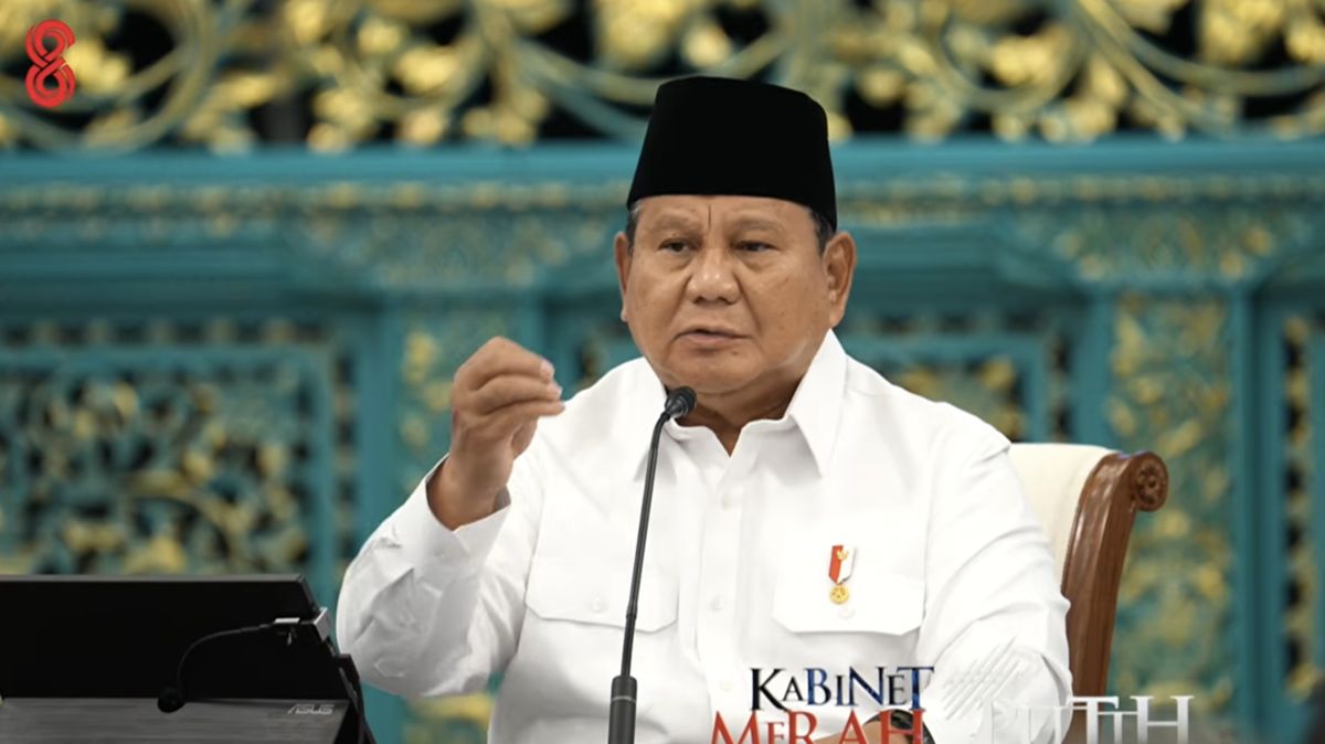 Prabowo Reminds Cabinet That Every Government Has Its Time
