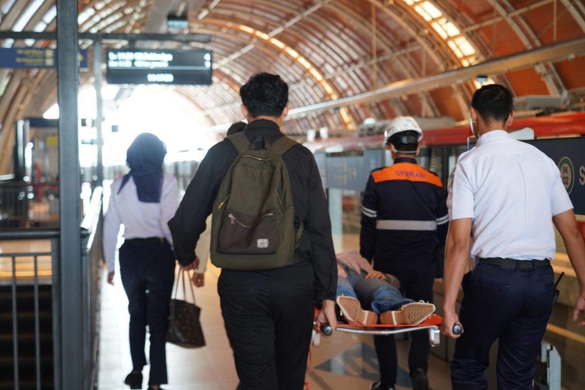 Behind the Safe Journeys on LRT Jabodebek: Crew Preparedness Through Regular Drills