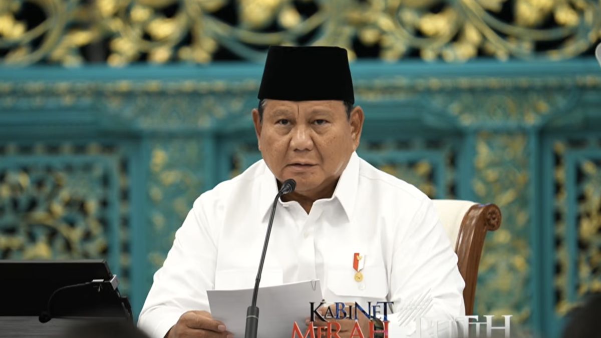 Prabowo Still Baffled MBG Programme Considered a Waste of State Funds
