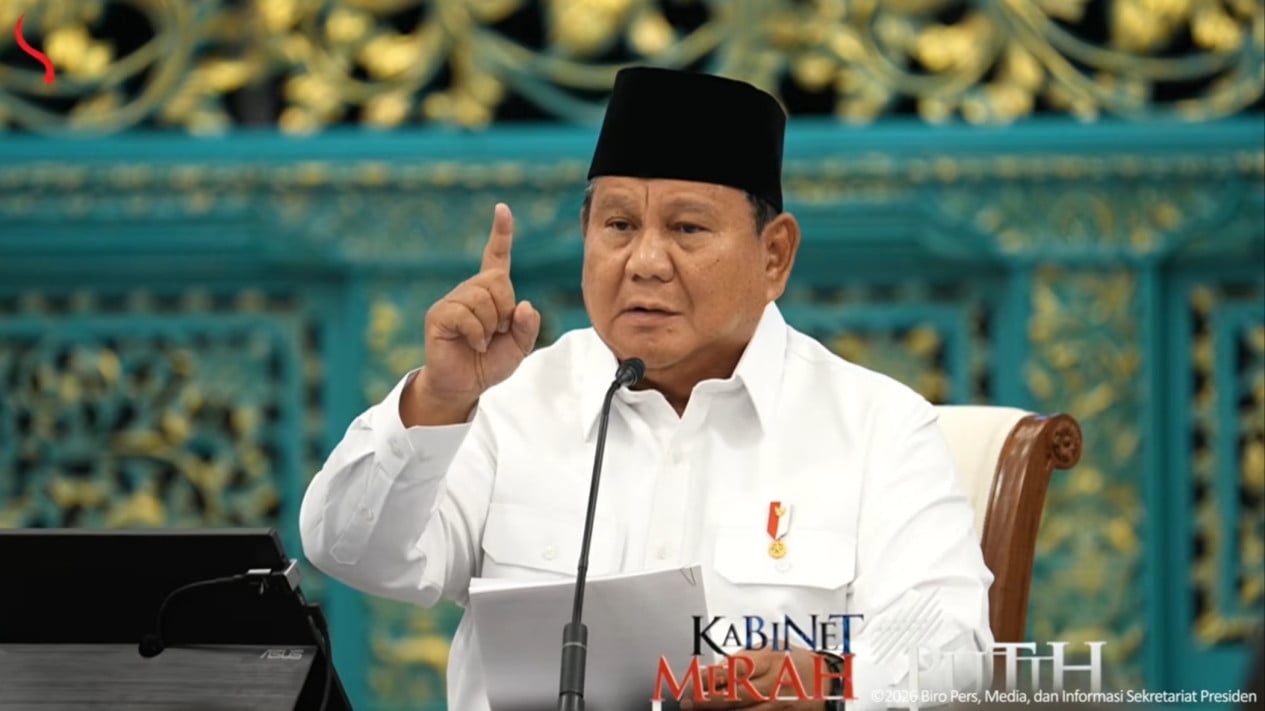 At Cabinet Meeting, Prabowo Baffled by Those Calling Free Nutritious Meals a Waste