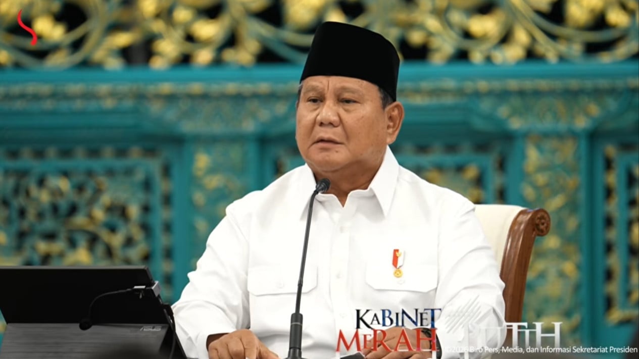Prabowo Dismisses Collapse Predictions, Says Indonesia Is Growing Stronger