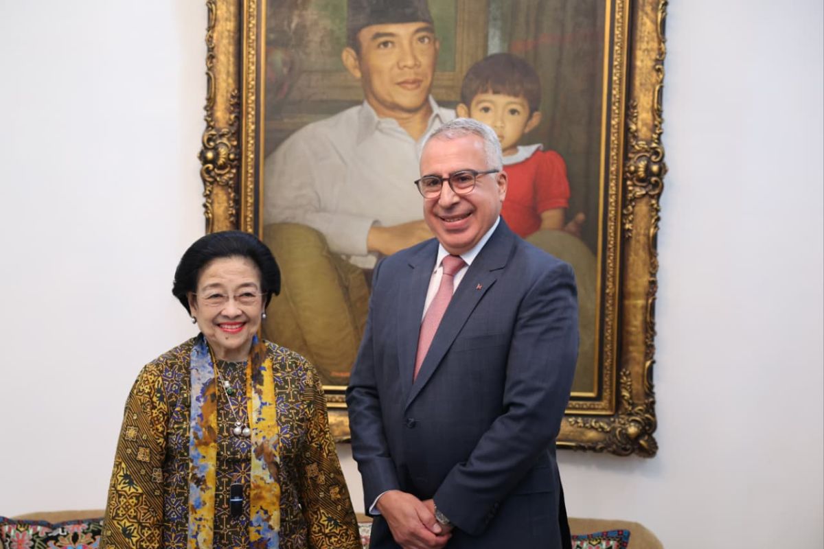 Megawati Receives Moroccan Ambassador, Discusses 66 Years of Good Relations