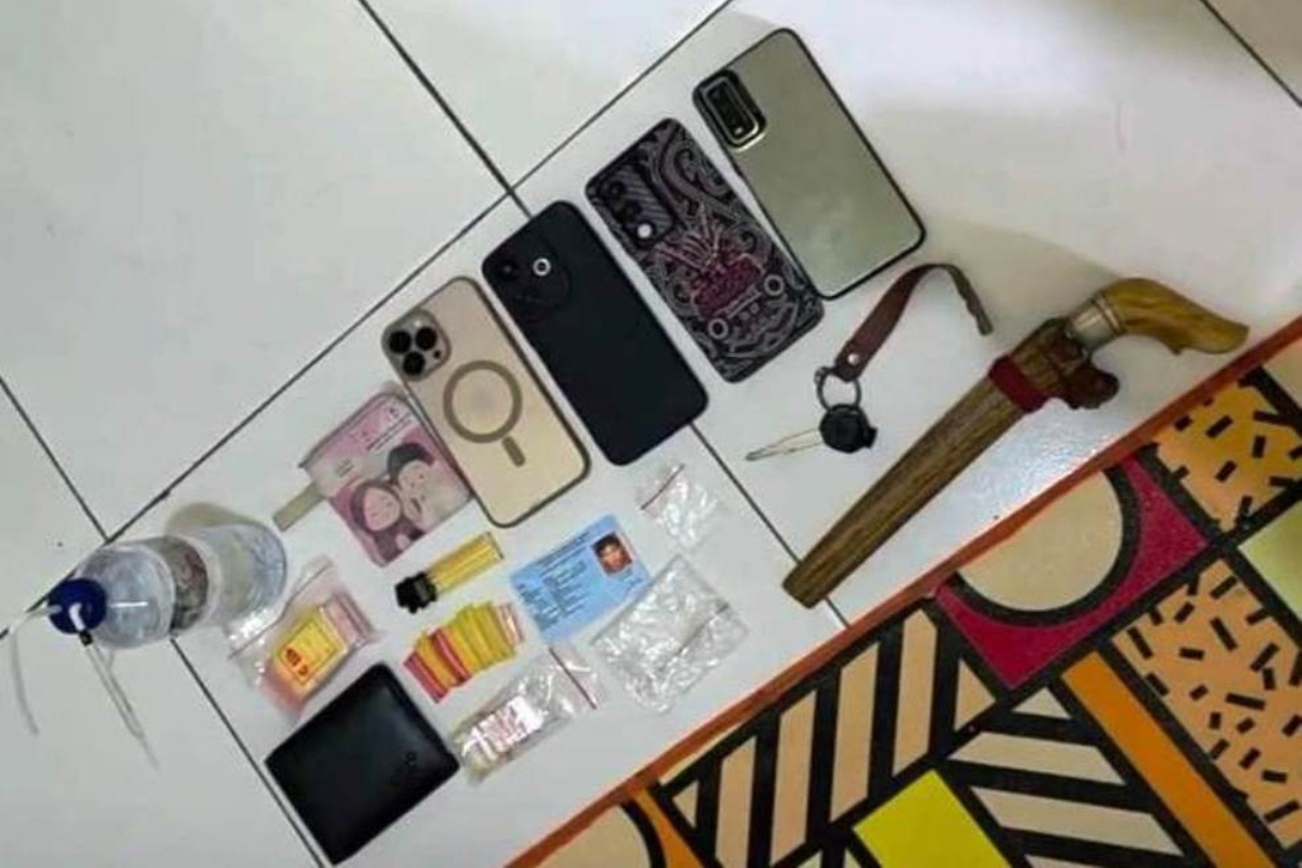 East Kalimantan Police Arrest Two Drug Dealers, Hunt Supplier in Anti-Narcotics Operation