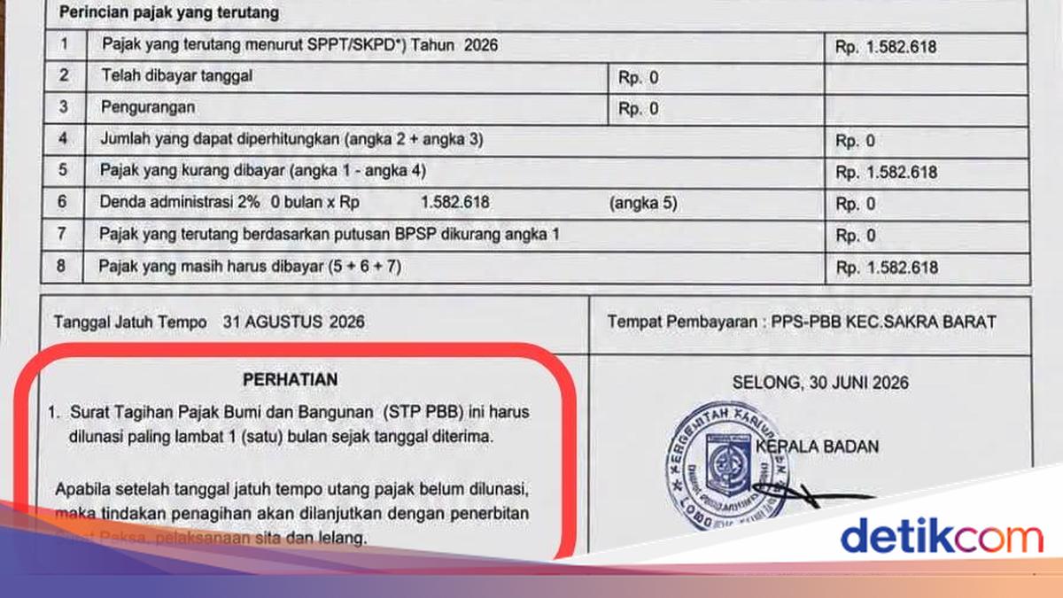 Viral Tax Arrears Seizure Threat Letter: East Lombok Revenue Agency Clarifies