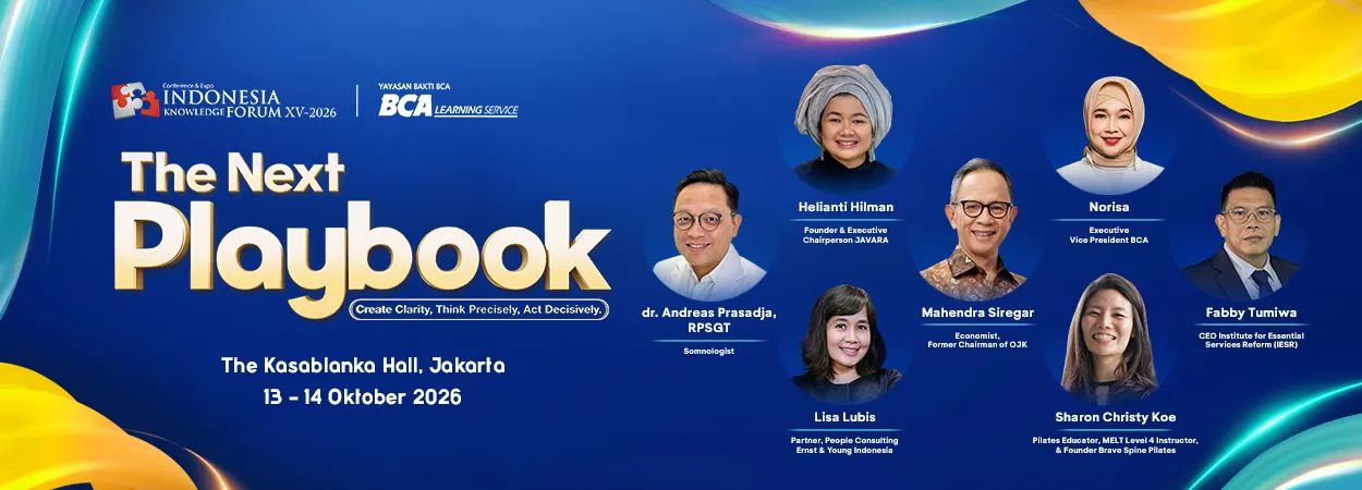 Indonesia Knowledge Forum XV 2026: Crafting 'The Next Playbook' for Business Leaders