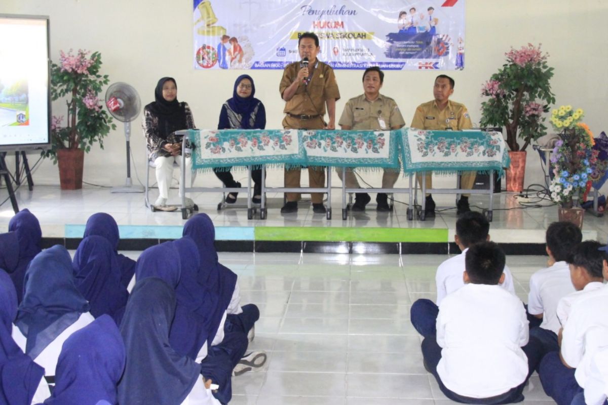 Seribu Islands Government Educates Students on Drug Prevention